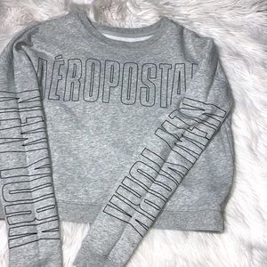 Gray Aeropostale sweater